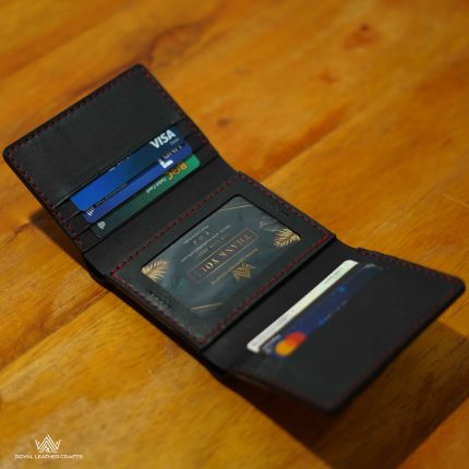 Premium Vertical Trifold Wallet - Design 1
